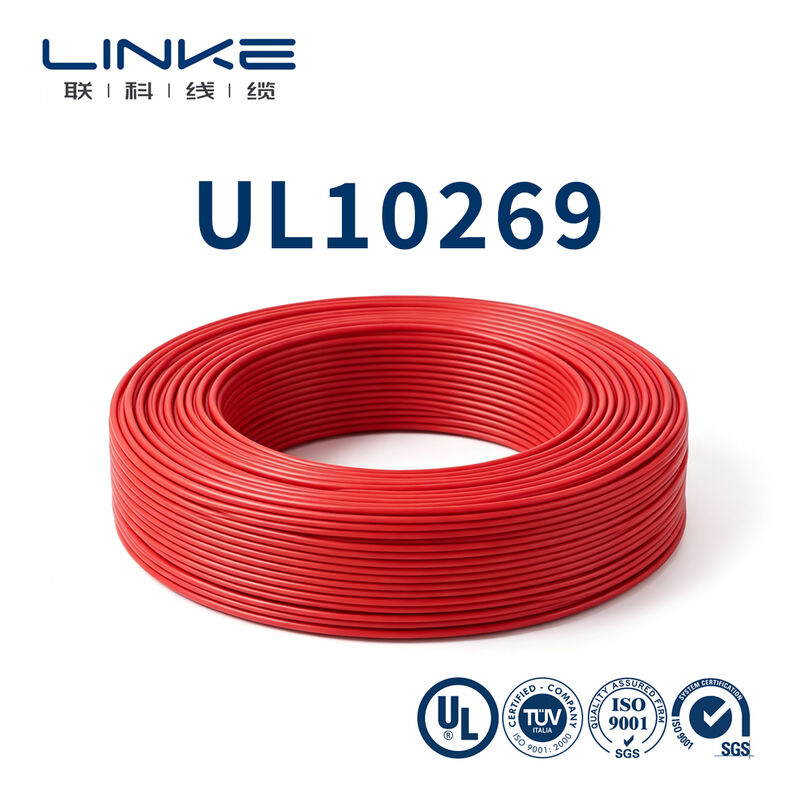UL10269 Alta tensione 1000V 105°C Cavo di collegamento isolato in PVC con rotolo di cablaggio elettrico con conduttore di rame in scatola